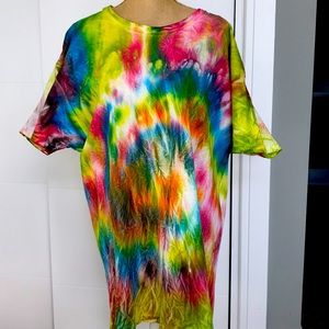 Tye dye original T-shirt Unisex pop of color